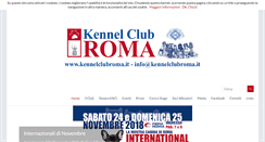 Desktop Screenshot of kennelclubroma.it